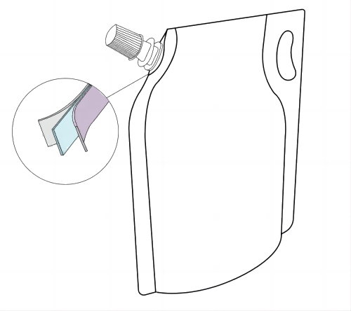 household products pouch structure